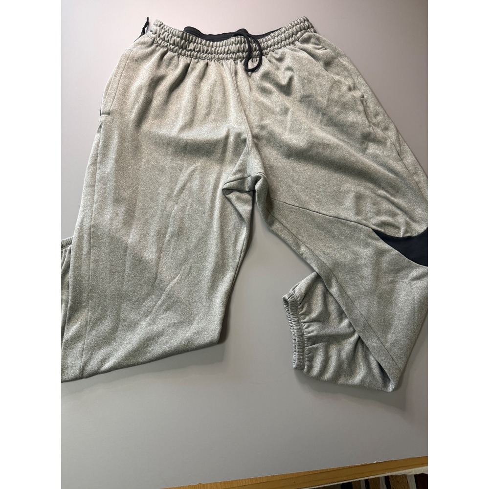 Nike Dri-FIT Mens Gray Heathered Tapered Jogger Sweatpants XXL Tall